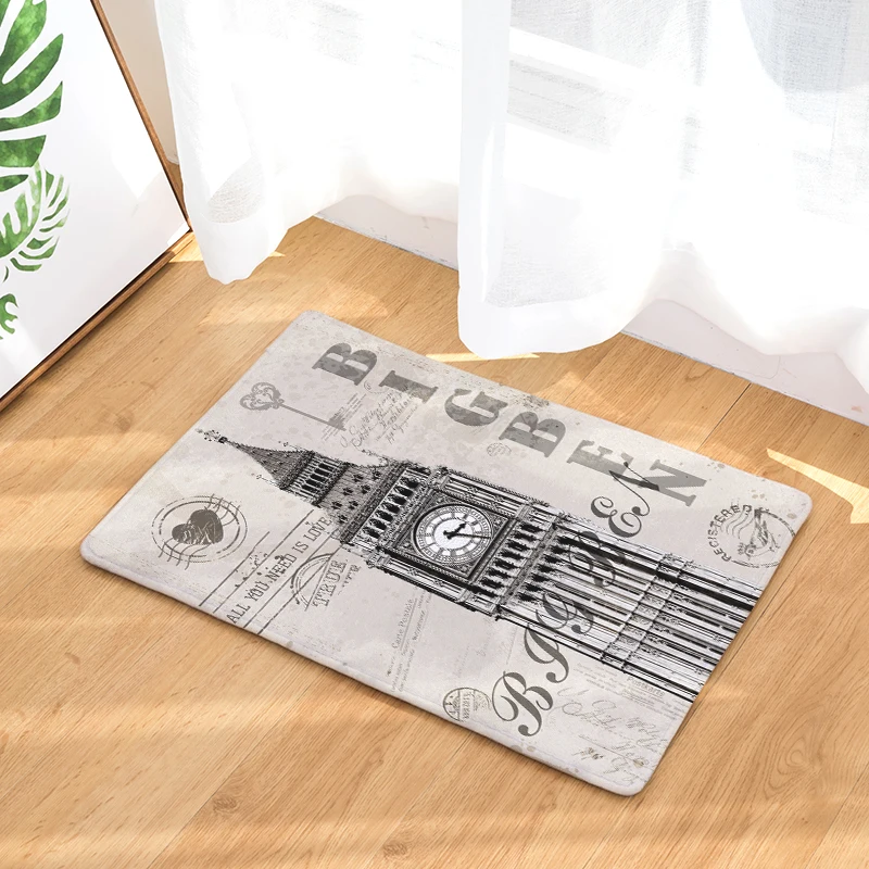 2017 добро пожаловать коврики животные кошка принт ванная комната кухня ковры