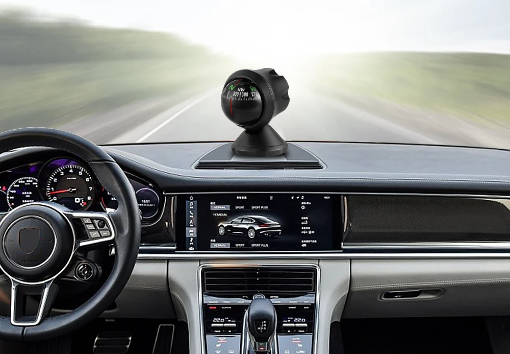 Автомобильные украшения пластиковый навигационный компас шар Автомобильный