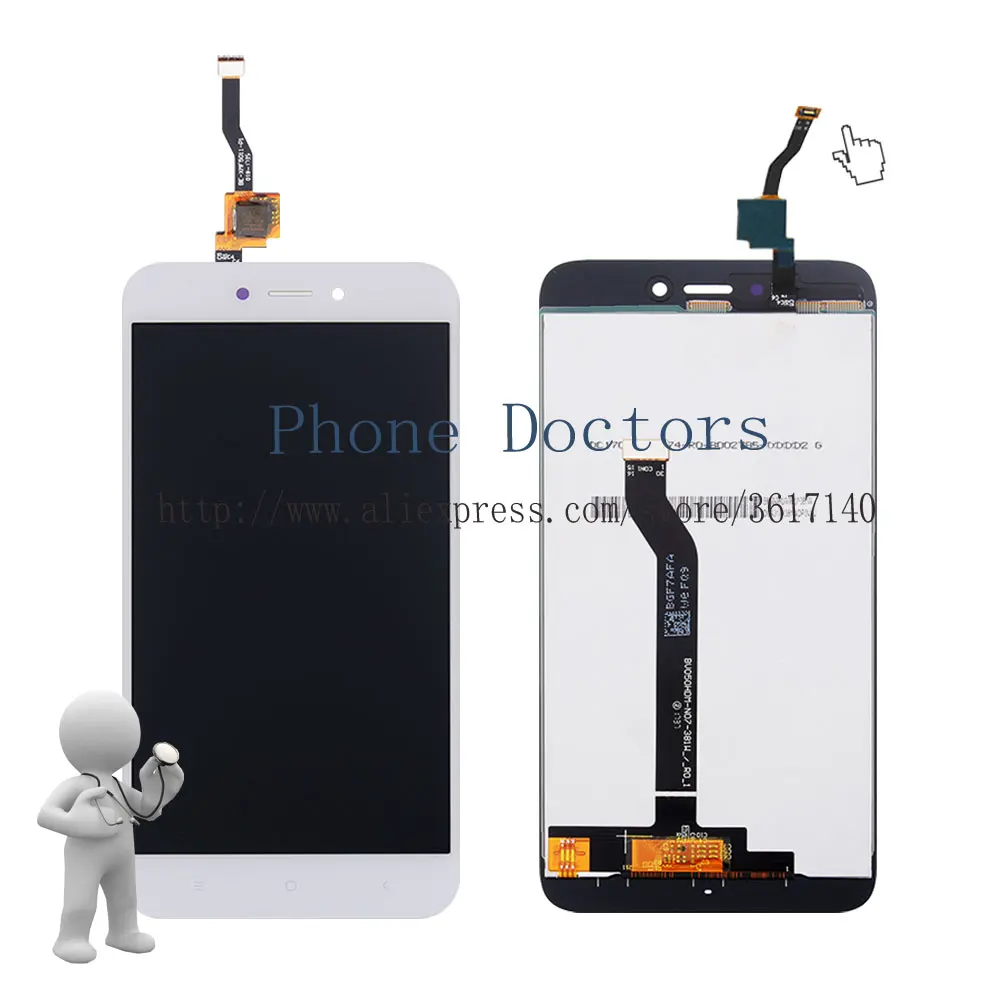 

5.0'' New Touch Screen Digitizer Glass + LCD Display Assembly For Xiaomi Redmi 5A / Hongmi 5A / Red Rise 5A ; 100% Tested
