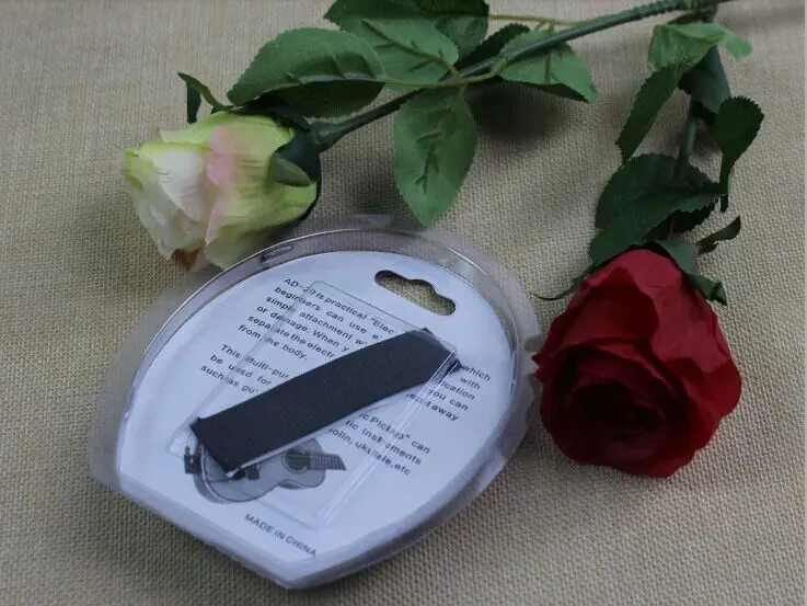 Акустическая гитара пиезо вибрации скрипка мандолина банджо звукосниматель для