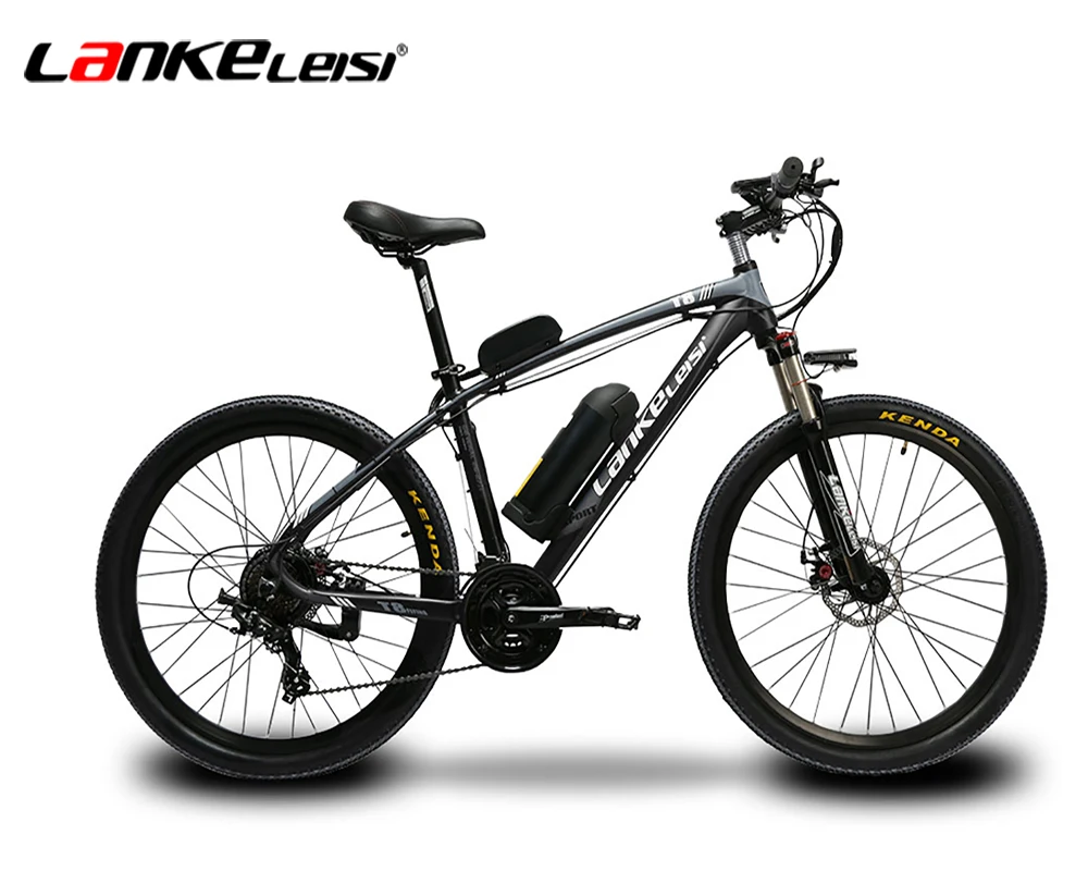 Lankeleisi T8 Электрический велосипед Mans горный e-bike 17X26inch 250W 48V 10ah 21 скорость | Спорт и