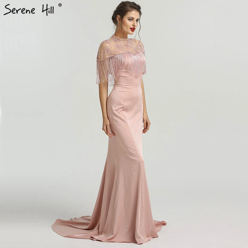 Красный бисер кисточкой Последняя мода вечернее платье дизайн 2021 роскошные