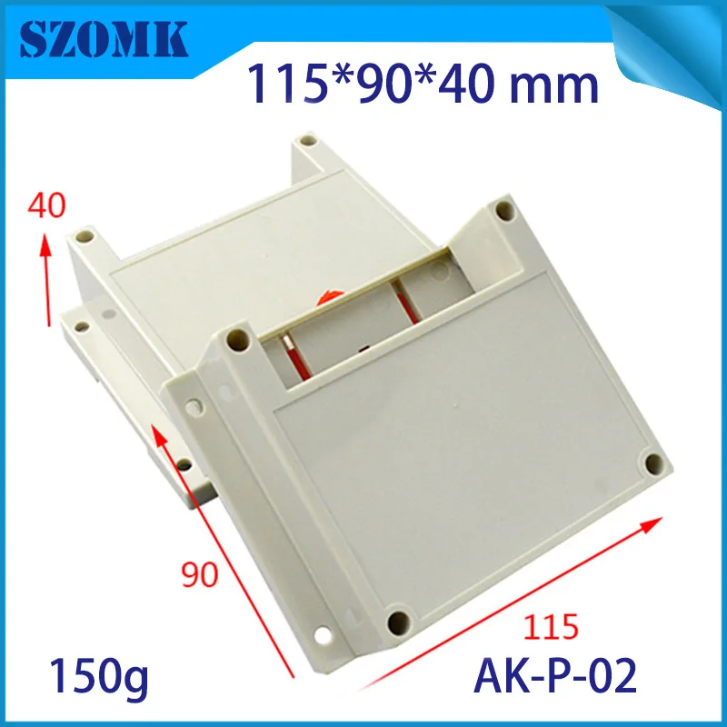 Маленький электрический распределительный ящик пластиковый чехол для din-рейки (4