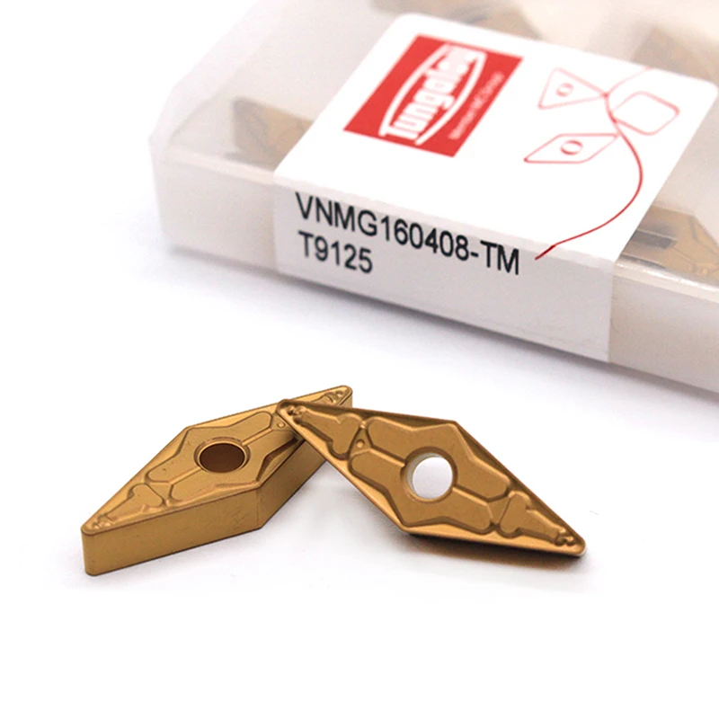 VNMG160404 TM T9125 / VNMG160408 TM T9125 Tungaloy External Turning Tools Carbide insert High quality Lathe cutter Tool Tokarnyy