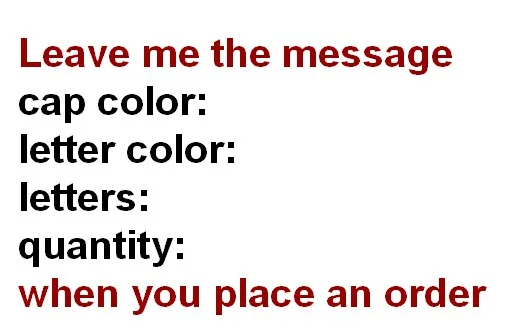 Зеркальные акриловые пользовательские буквы Модные мужские и женские