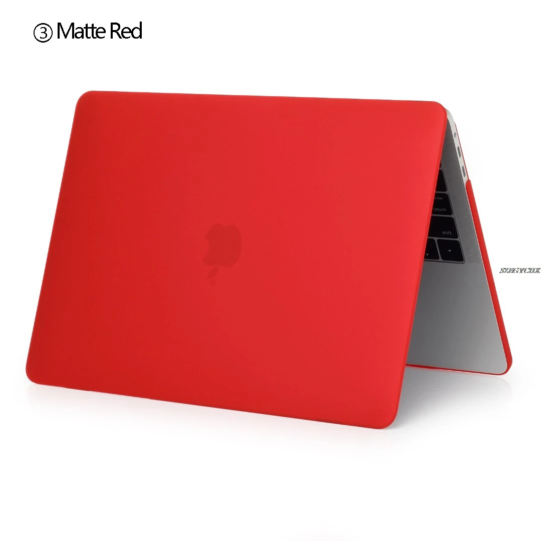 Чехол для ноутбука Apple MacBook new Air 13 A1932 Pro retina 11 12 15 для mac book New Pro 13 15 с новой сенсорной панелью+ чехол для клавиатуры