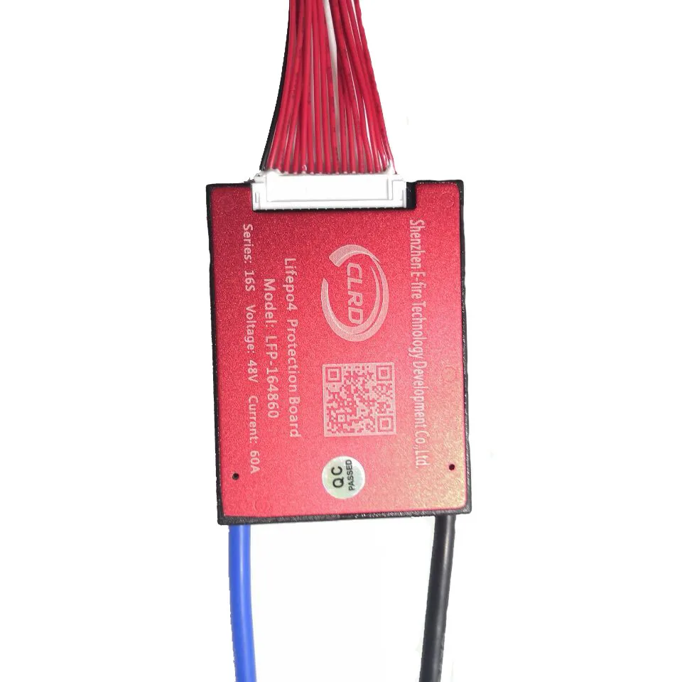 16S 48V 20A 25A 35A 45A 60A BMS система управления батареей PCM PCB для Lifepo4 Аккумуляторный блок с балансом