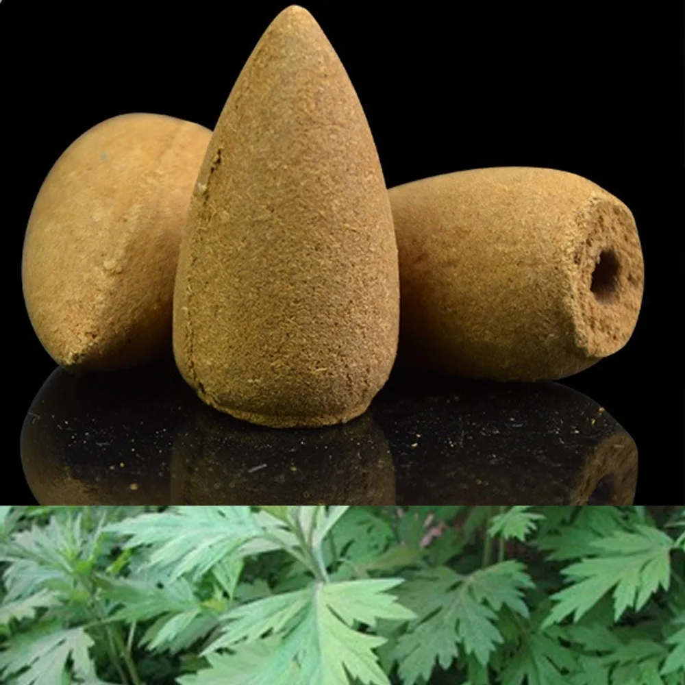 RASABOX-20 шт. капуста Artemisia Argyi травы натуральные органические конусы для благовоний