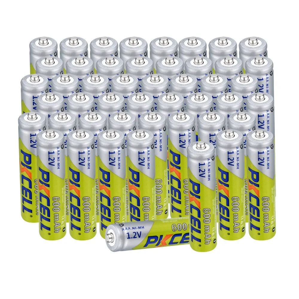 

For remote control toy MP3/MP4 camera 40 Pcs aaa Battery Ni-MH 1.2V AAA 600MA Rechargeable Battery Batteries 3A Bateria Baterias