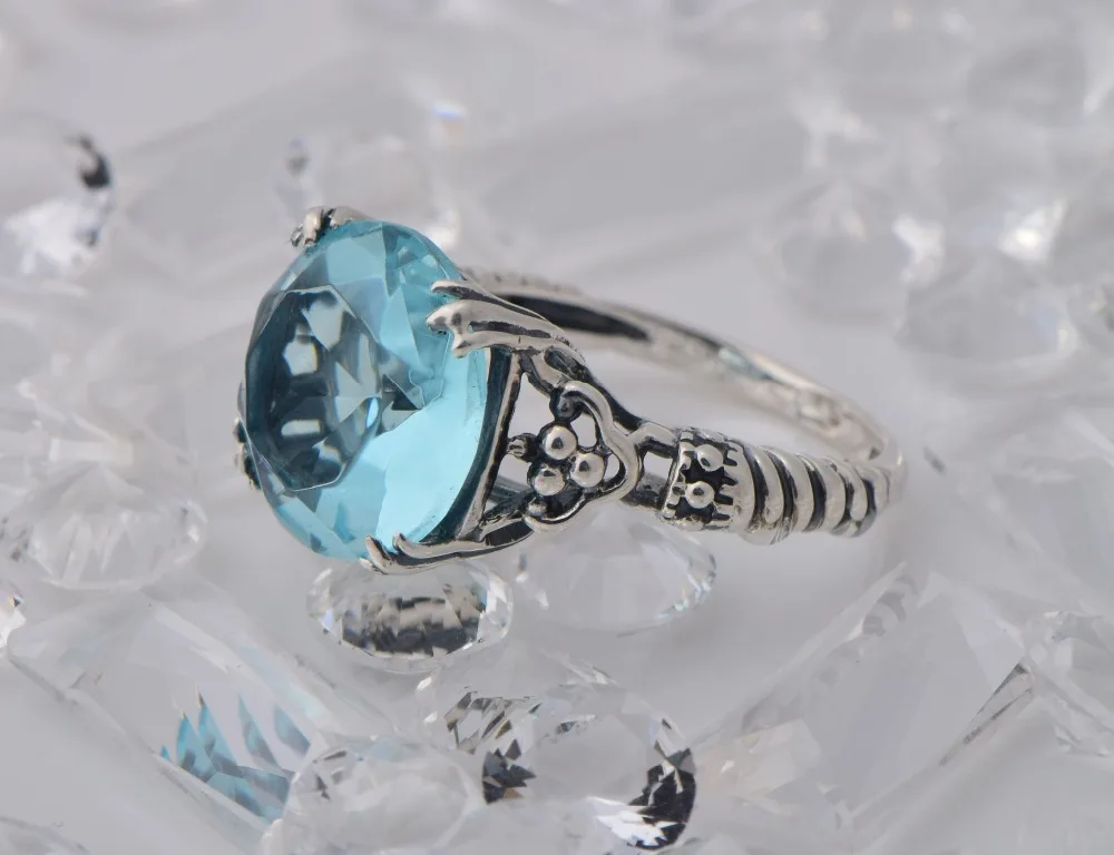 Женское кольцо на указательный палец из стерлингового серебра 925 пробы в стиле