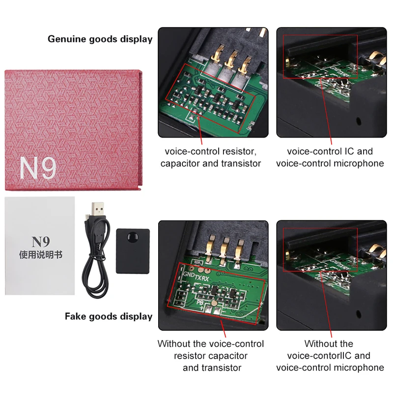 Мини GSM Голосовая Triggle N9 аудио монитор прослушивание наблюдения, длительное время работы, Голосовая активация двухстороннее аудио монитор устройства