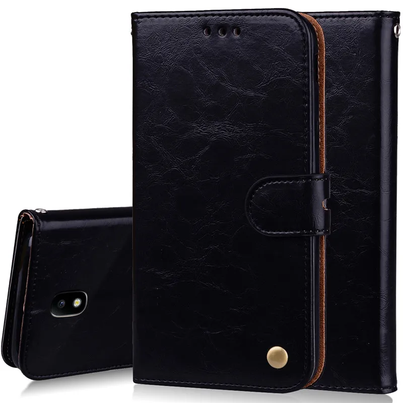 Кожаный чехол книжка с бумажником для Samsung J5 2017 SM J530f Galaxy J530 j5 чехлы Galaxy|leather wallet