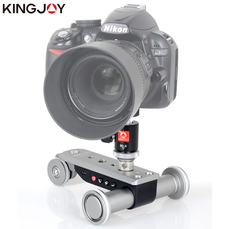KINGJOY мини моторизованный Электрический гусеничный слайдер мотор тележка