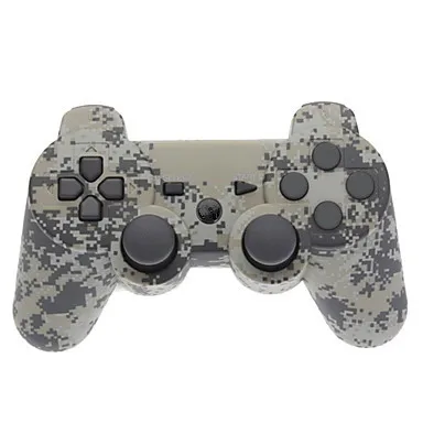 Камуфляжный двойной шок Беспроводной Bluetooth SIXAXIS геймпад для ps3 консоли Dual shock 3 |