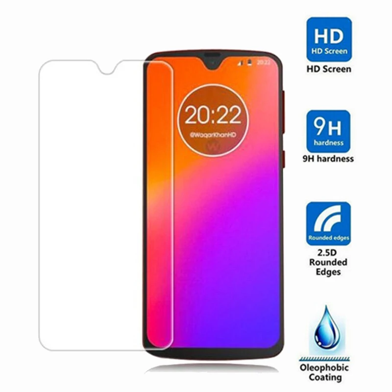 2 шт для стекла Motorola MOTO G7 защита экрана закаленное стекло пленка 9H|Защитные стёкла