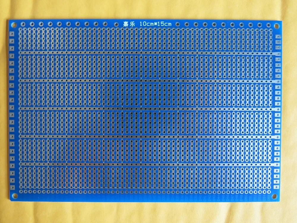 2 шт./лот универсальная полосатая доска Veroboard 10x15 см pcb 5er совместное отверстие с