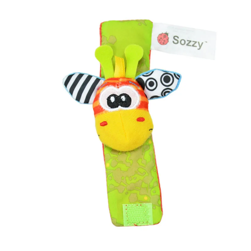 Sozzy брендовые носки на запястье с животными Детские погремушки игрушки лучший