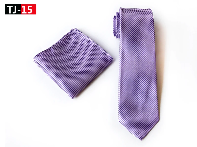 8 см вечерние галстук комплект Высокое качество Тканые наборы галстуков