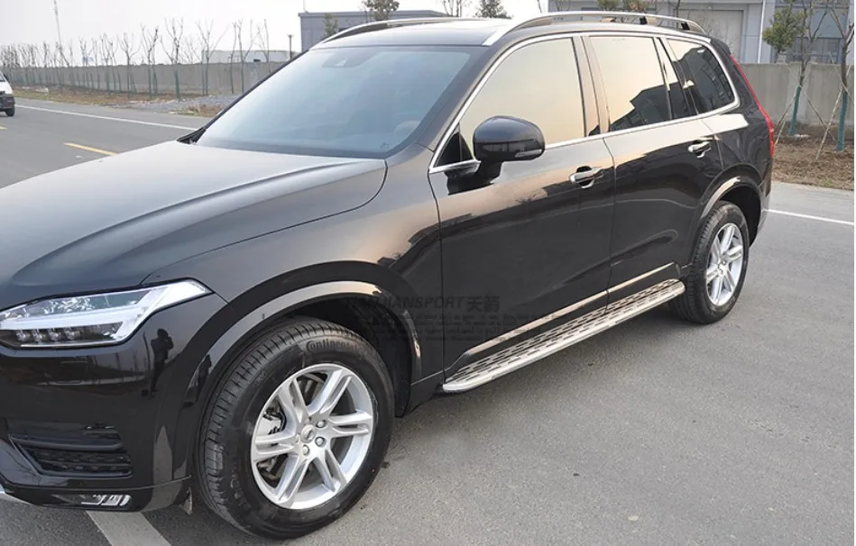 Для Volvo XC90 2015.2016.2017 автомобильные беговые доски авто боковые ступенчатые педали
