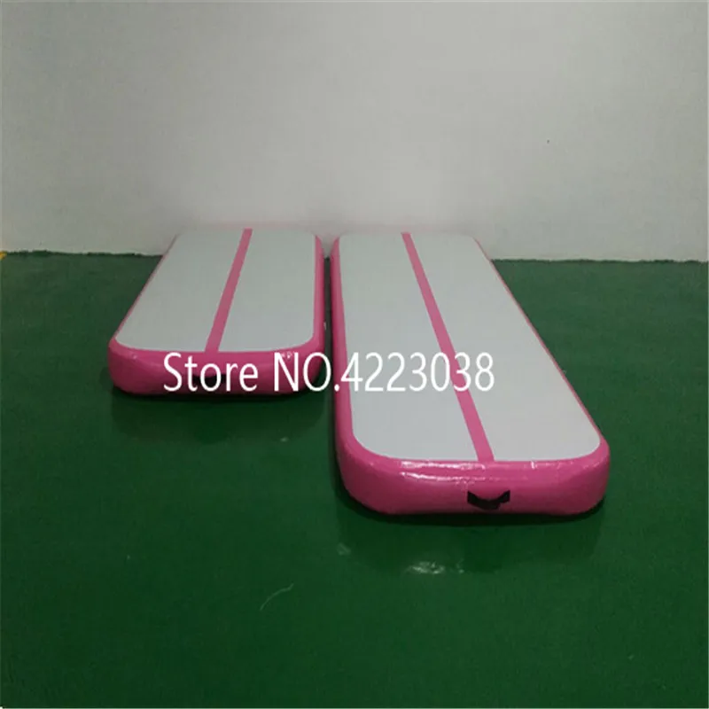 Pаспродажа Бесплатная доставка 8x1x0,2 м надувная воздушная дорожка Акробатический коврик воздушная дорожка гимнастический воздушный напольный коврик ...