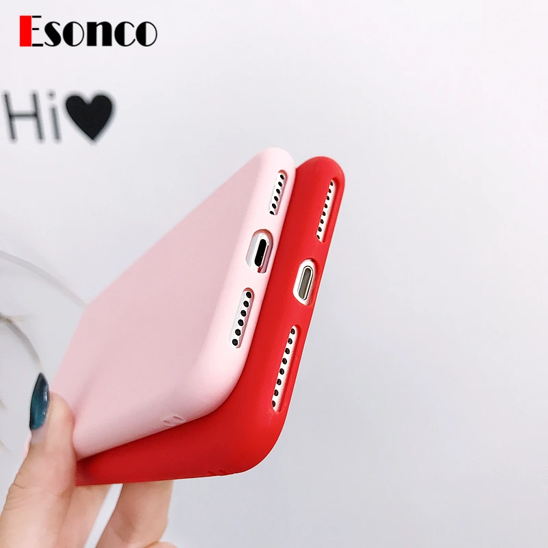 For Iphone 6 case 6s 7 8 X Plus Rubber Colorful Phone Bag Cases Silicone Case for 6Plus 6sPlus 7Plus 8Plus |