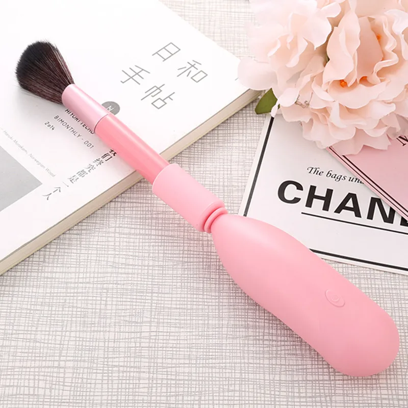 Professional Pink/White/Black Electric Makeup Brush Cleaner&Dryer Set Machine Makeup Foundation Powder Brush Cleansing Tool 25