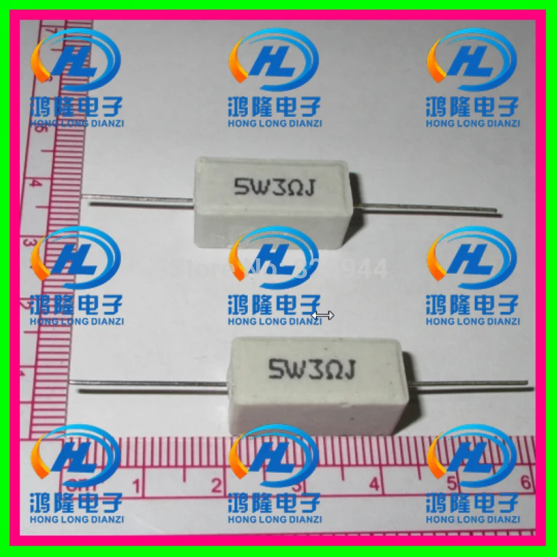 

(10pcs/lot) 5W 3 ohm +/-5% / 5W 3 ohm 5% / 5W 3RJ