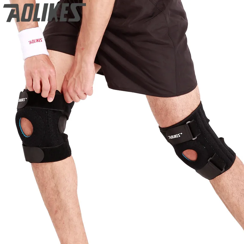 Наколенники Meniscus из силикагеля дышащие спортивные наколенники с пружинами для