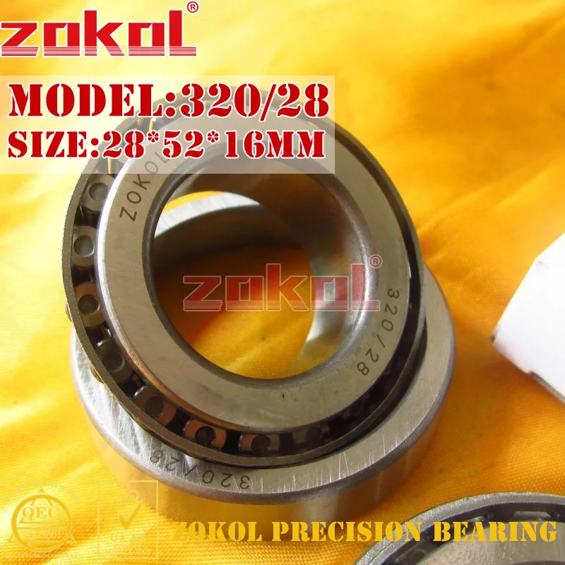 Подшипник ZOKOL 320/28 20071 28E конический роликовый подшипник 28*52*16 мм|bearing bearing|bearing roller