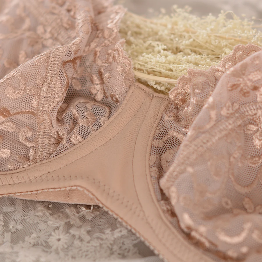 Женский маскарадный бюстгальтер с вышивкой в стиле Виктории ультратонкий