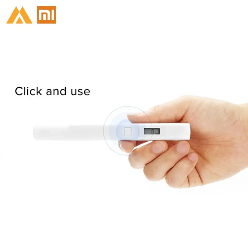 Фото Оригинал Xiaomi Mi белый TDS измеритель тестер Профессиональный цифровой качества Оригинал Xiaomi Mi белый TDS измеритель тестер Профессиональный цифровой качества