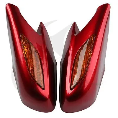 Указатели поворота для мотоцикла красное зеркало заднего вида Honda ST1300 2002 2011 03 04 05