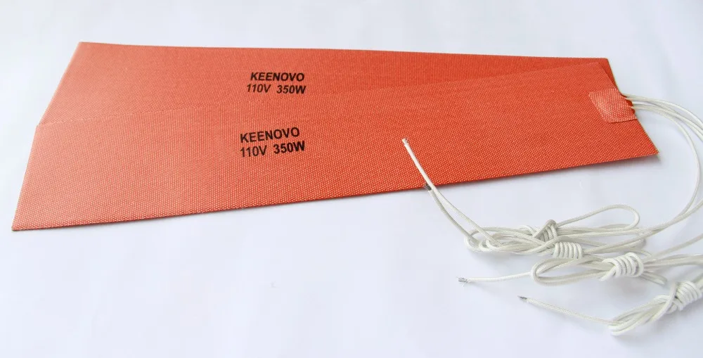 4 &quotX 18&quot 350 Вт 110 В Keenovo гибкий силиконовый нагреватель укулеле/скрипка боковое