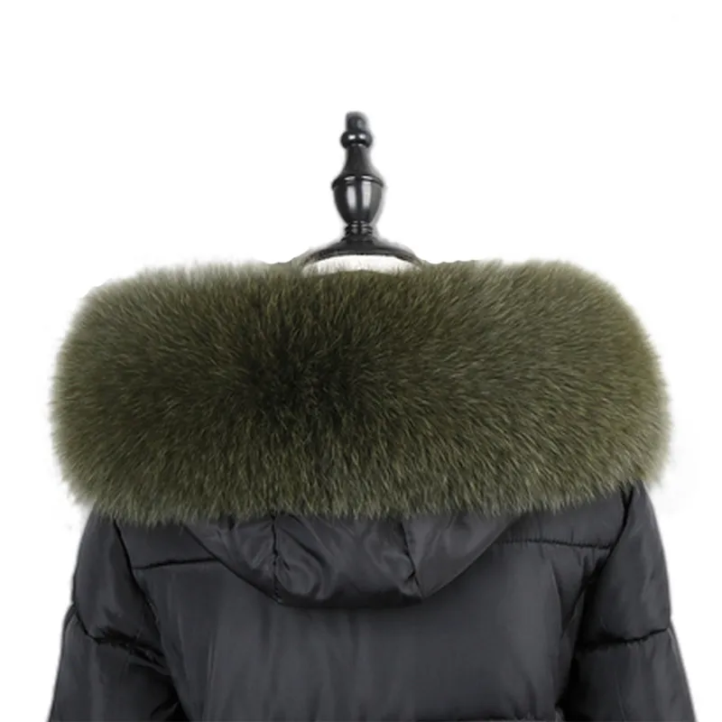 

Natural Fox Fur Scarf ,Winter Hood ,Fur Decoration ,Fur Collar Jackets Women Shawl Winter Coat Fur Collar Women's Scarves
