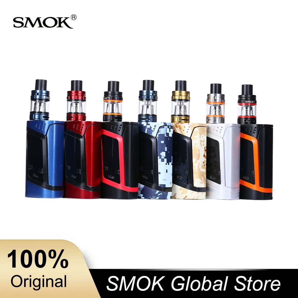 Оригинальный Smok Alien комплект 220 Вт коробка мод 2 мл 3 TFV8 детский бак распылитель