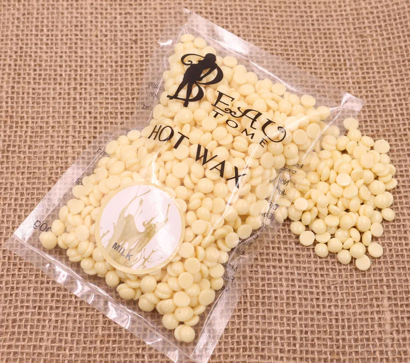 Ароматический воск г молоко 100 для депиляции Воск восковые пеллеты без полосы