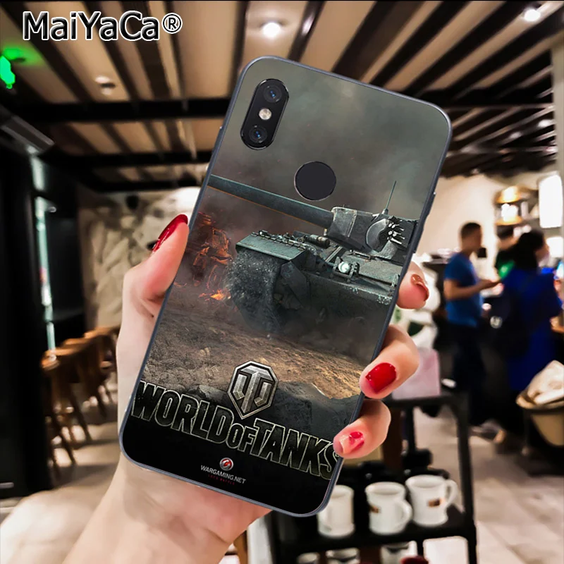 A7 MaiYaCa world of tanks Черная мягкая крышка чехол для телефона для Xiaomi Redmi8 4X 6A S2 7A 6A Redmi 5 5Plus Note5 7 Note8Pro - Color: A7