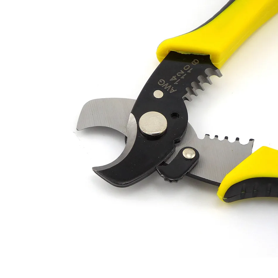 Многофункциональный инструмент для зачистки проводов резки кабеля ножницы