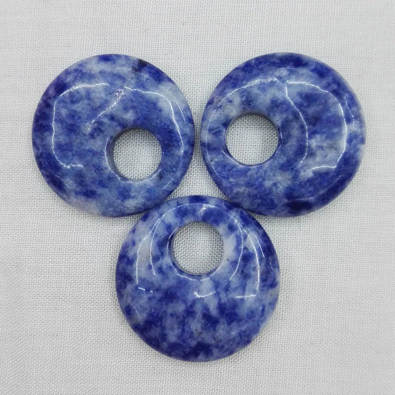 Оптовая продажа бусины из натурального кальдалитового камня gogo пончики Подвески