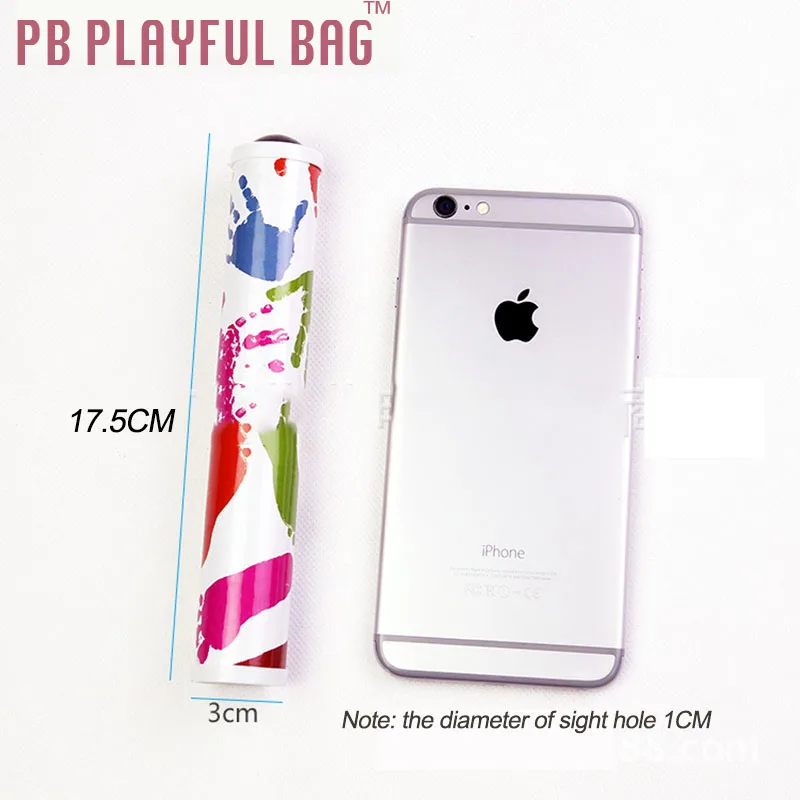 Pb игривая сумка маленькая внешняя сцена вращающийся калейдоскоп волшебный