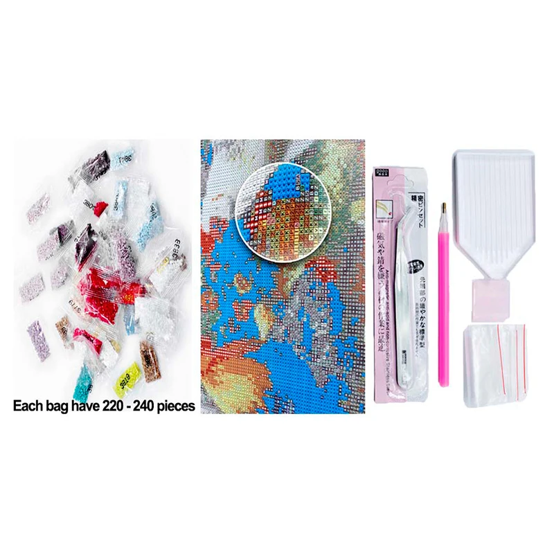 Набор для алмазной вышивки сделай сам с изображением Иисуса и ребенка | Дом сад