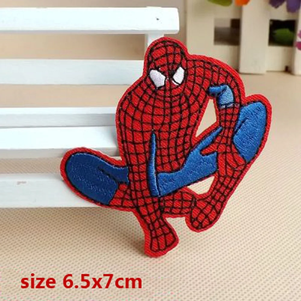 Персонализированные нашивки вышитые железные на патчи комиксы куртка патч