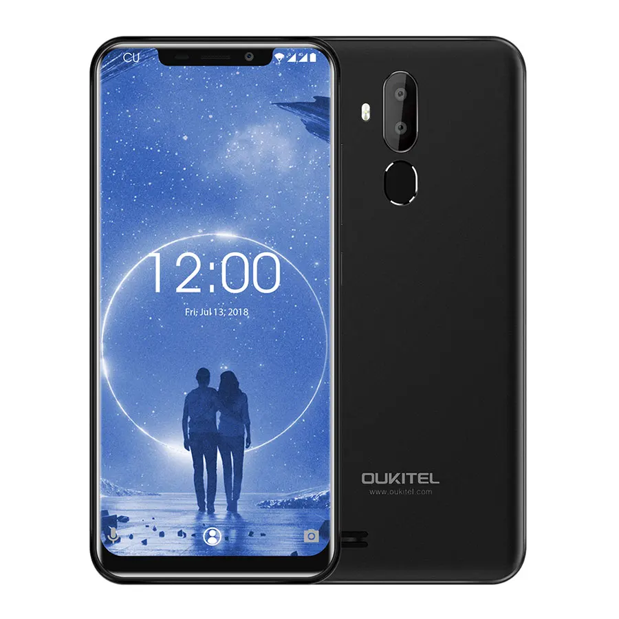 Oukitel C12 6 18 &quot18:9 Android 8 1 распознавание лица 3300 мАч MT6580 четырехъядерный 2 Гб RAM 16 ROM 8MP +