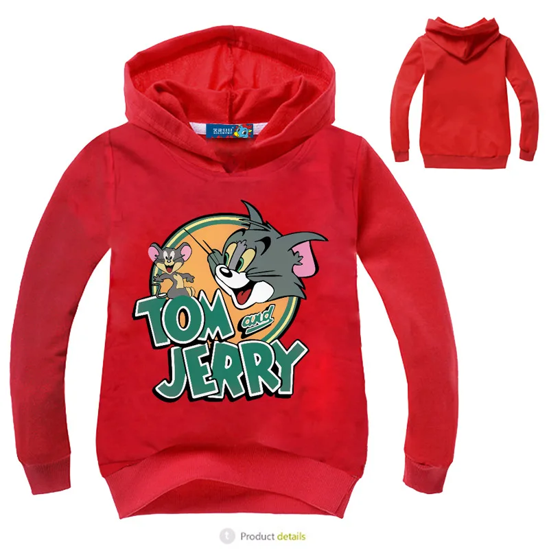 Новый осенний свитер с капюшоном для девочек детская одежда Детское пальто