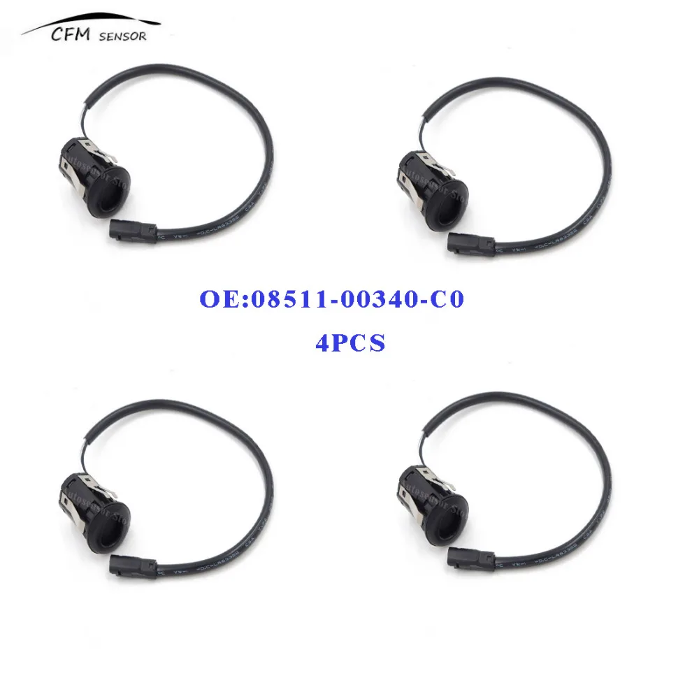 

Parking Sensor Bumper For Toyota New 4pcs Ultrasonic Reverse Pdc Its 08511-00340-c0