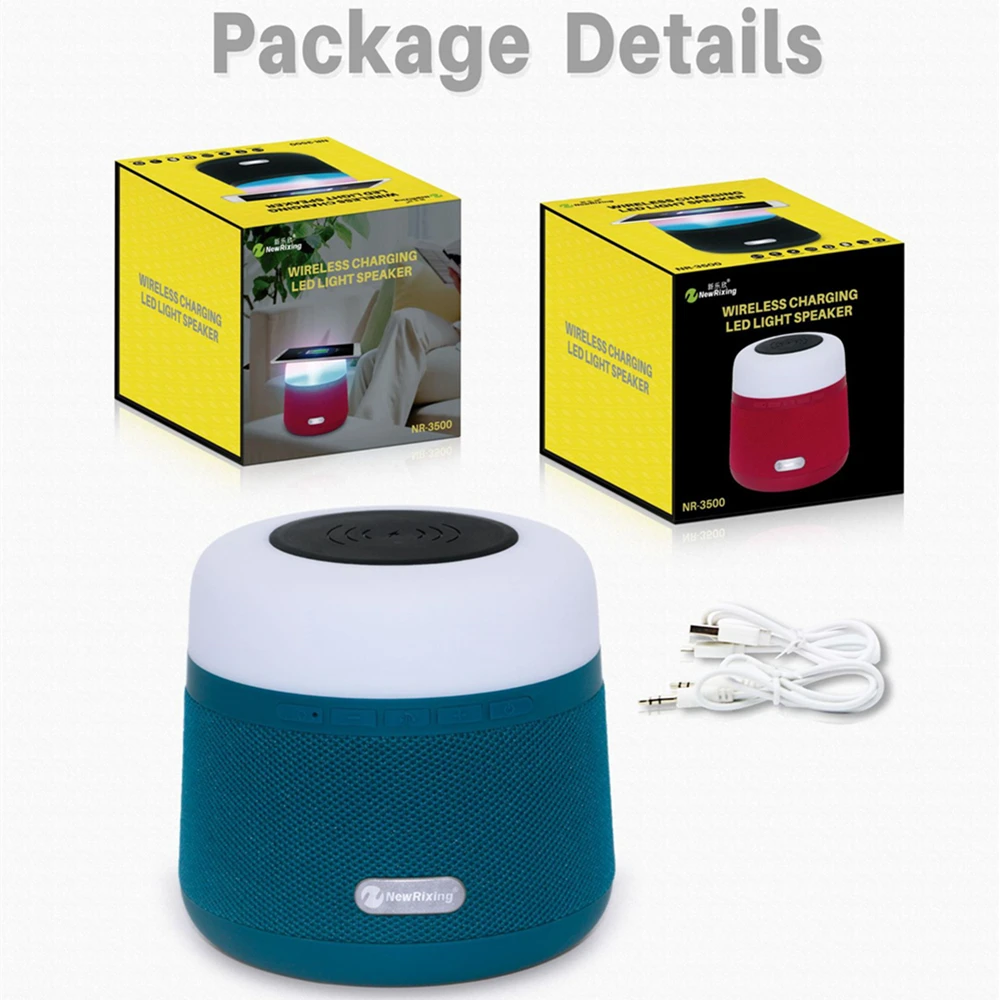 LED Bluetooth динамик USB TF FM беспроводной портативный HIFIMusic SoundBox сабвуфер