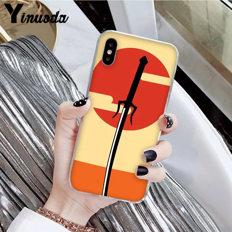 Yinuoda аниме самурай шампло Новинка чехол для телефона Fundas чехол для Apple iPhone 8 7 6 6S Plus X XS MAX 5 5S SE XR чехол