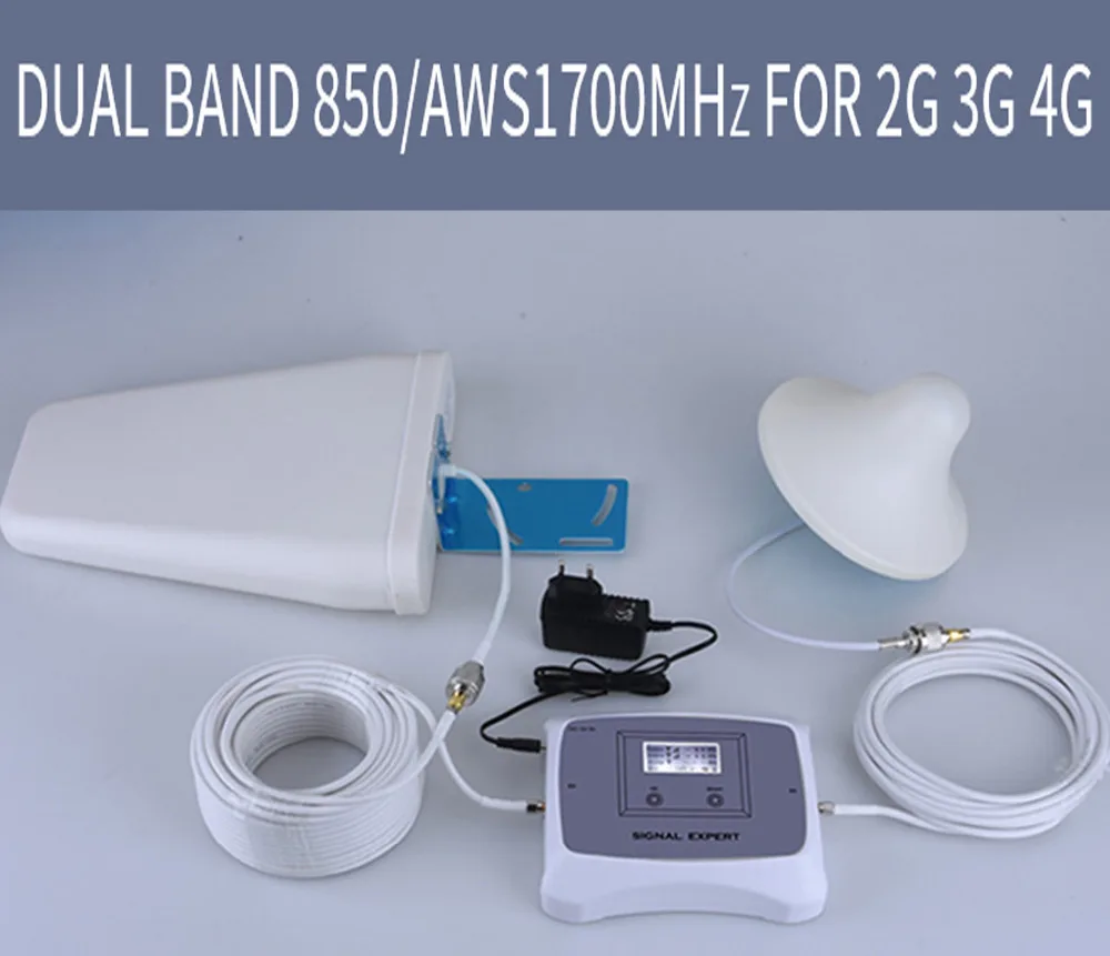 ATNJ 2G 3G 4G усилитель сигнала сотового телефона 70 дБ CDMA 850 LTE 1700 полосный ретранслятор