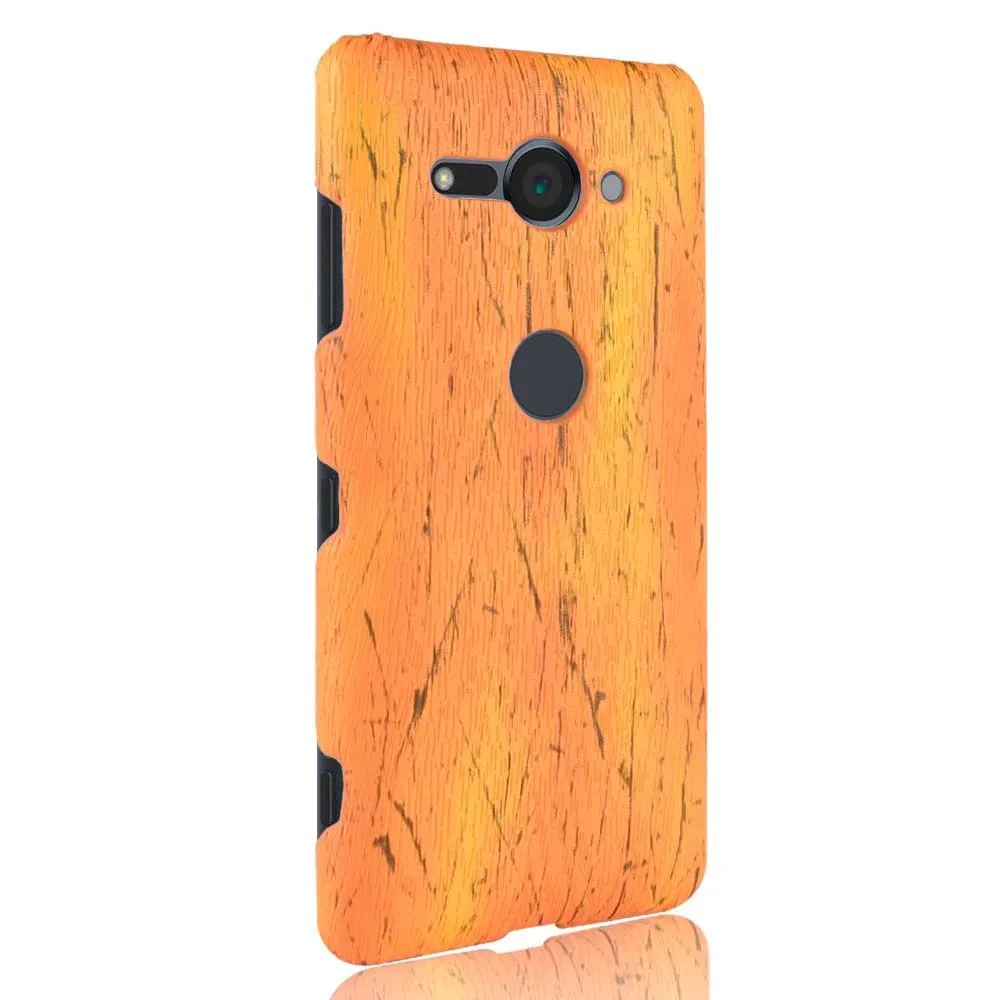 SUBIN New phoneCase для Sony Xperia XZ2 Compact H8324 5 0 дюйма ретро дерево зерно мобильный телефон