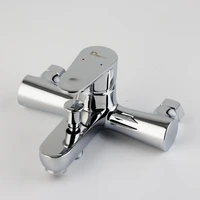 bathtub faucets bathroom shower faucets set wall mounted chrome cold and hot water brass tap single handle